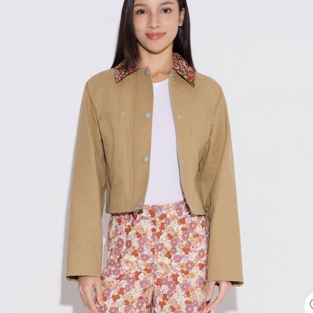 Target Wild Fable Chore Jacket, color camel, NWT
